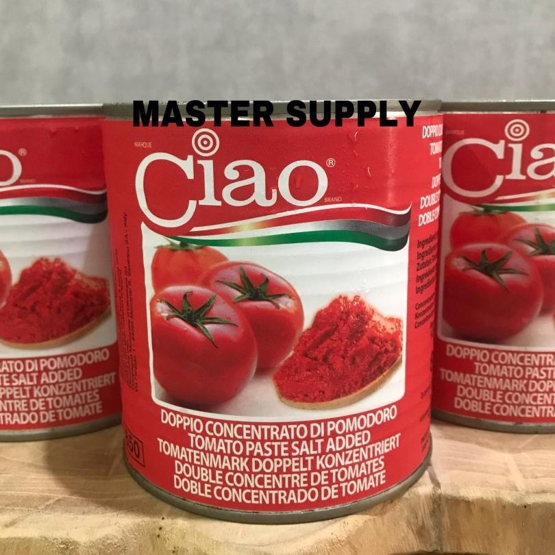 

Ciao Tomato Paste 800 Gr Saus Tomat Pasta Tomat