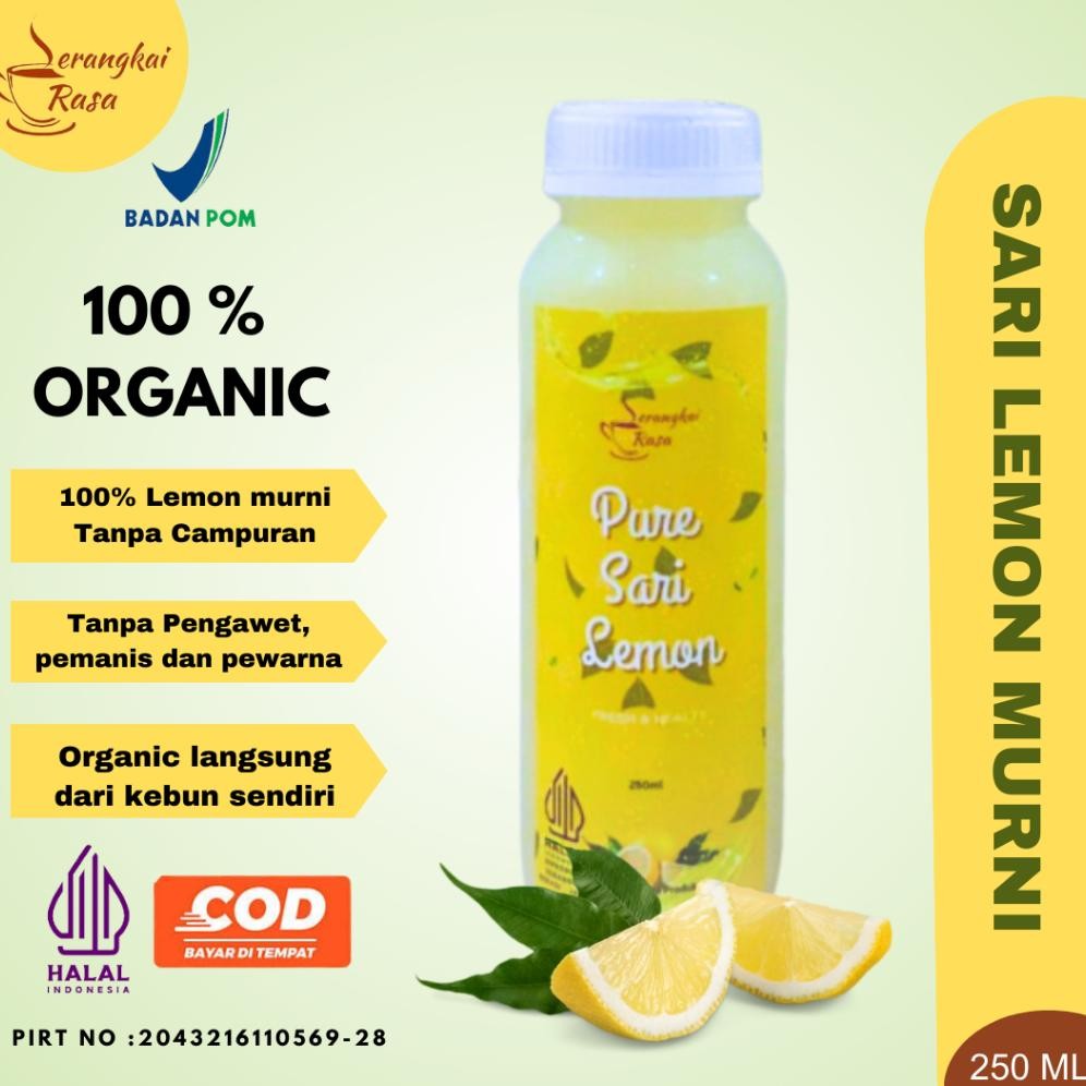 

Sari Lemon / Air Lemon Murni / Pure lemon Juice