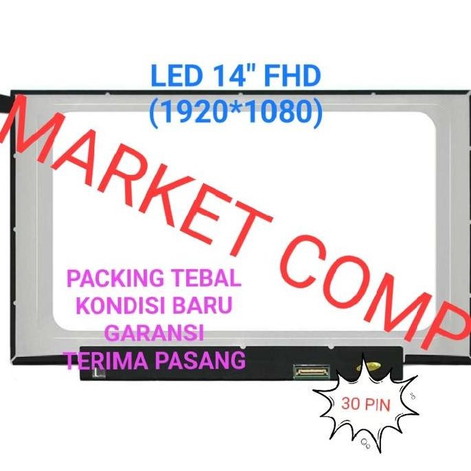 Layar Led Lcd Asus Vivobook 14 A1400 A1400E A1400Ea A1400K A1400Ka A1400Ea-Fhd323 A1400Ea-Fhd7524 A1