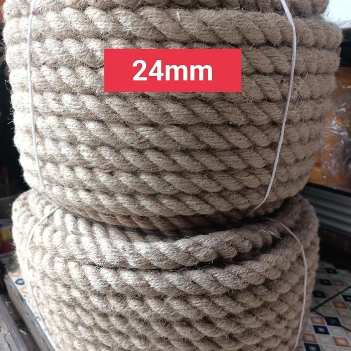 

Tali Tambang Goni/Tambang Dadung Besar 24Mm(Permeter) Original Dan Terpercaya