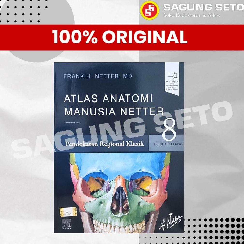 JH8 ATLAS ANATOMI MANUSIA NETTER EDISI 8 - BAHASA INDONESIA