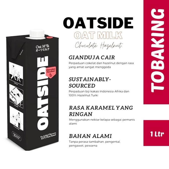 

Kuke Oatside Oat Milk Barista Blend Chocolate Hazelnut 1Liter Fx-76