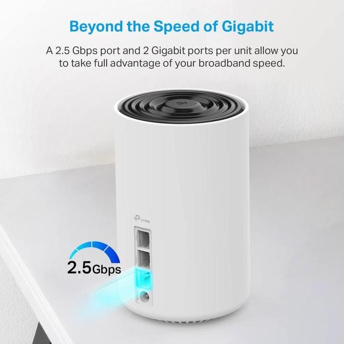 Tp Link Deco Xe75 Pro - Axe5400 Tri-Band Mesh Wi-Fi 6E System Router New Stok