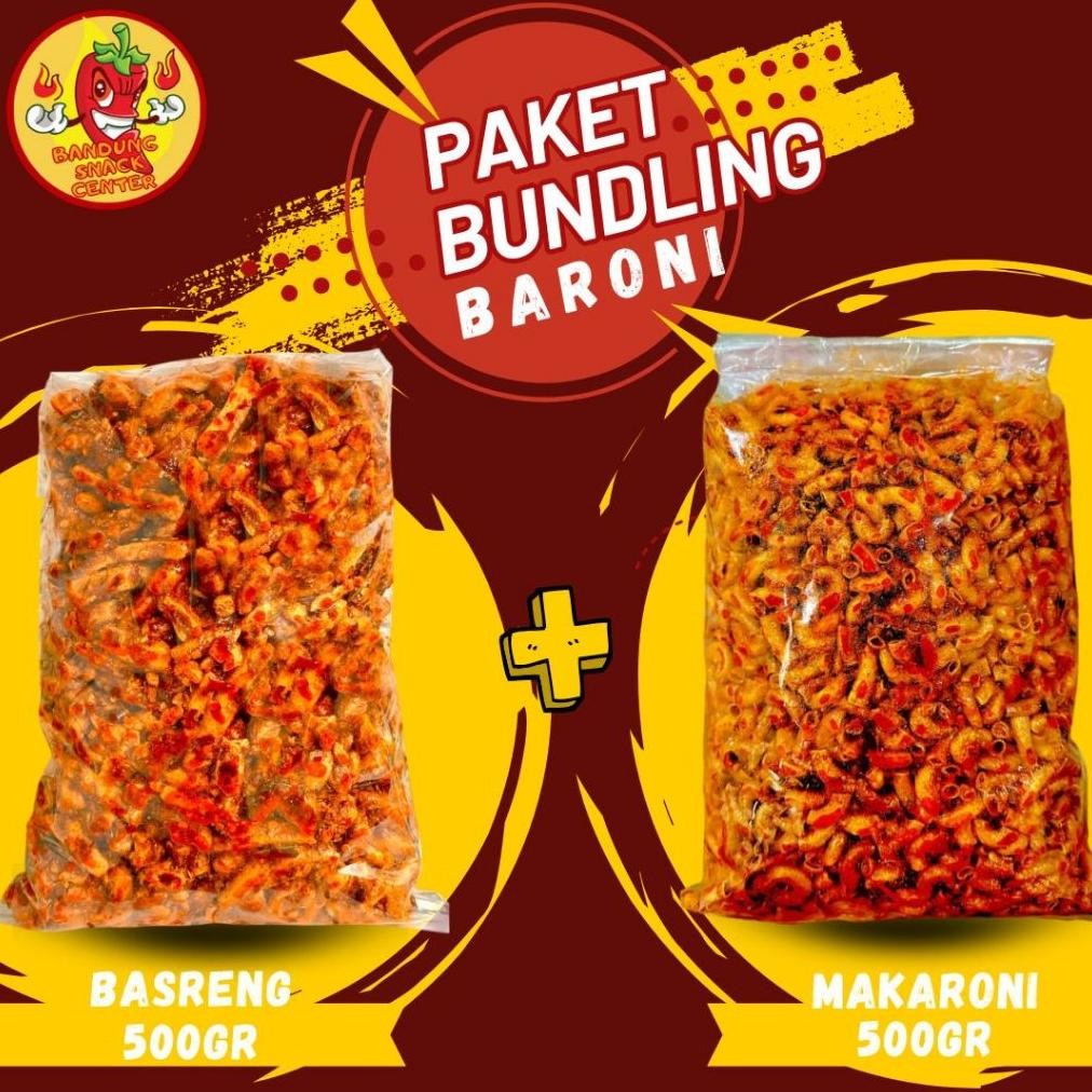 

Paket Bundling Baroni - Basreng+Makaroni Pedas Cikruh Daun Jeruk