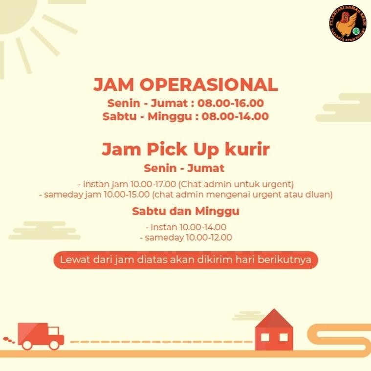 

Heatshrin Ayam Karkas Broiler / Per Ekor 500 Gram / 600 Gram / 700Gram / 800Gram/ 900Gram/ 1Kg/ 1,2Kg/1,3Kg Rt-87