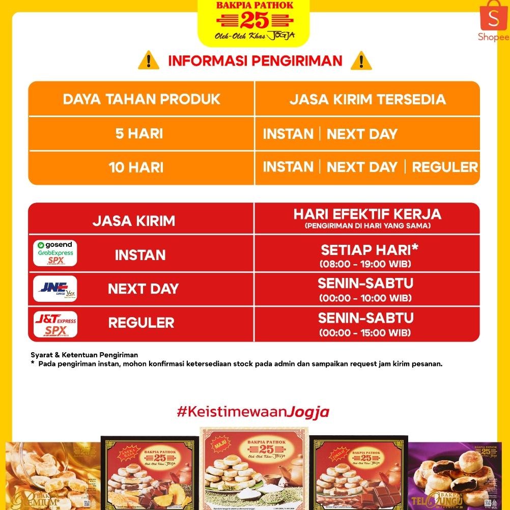 

_Kecil_ Bakpia Pathok 25 Original Keju | Oleh-Oleh Khas Jogja Me41