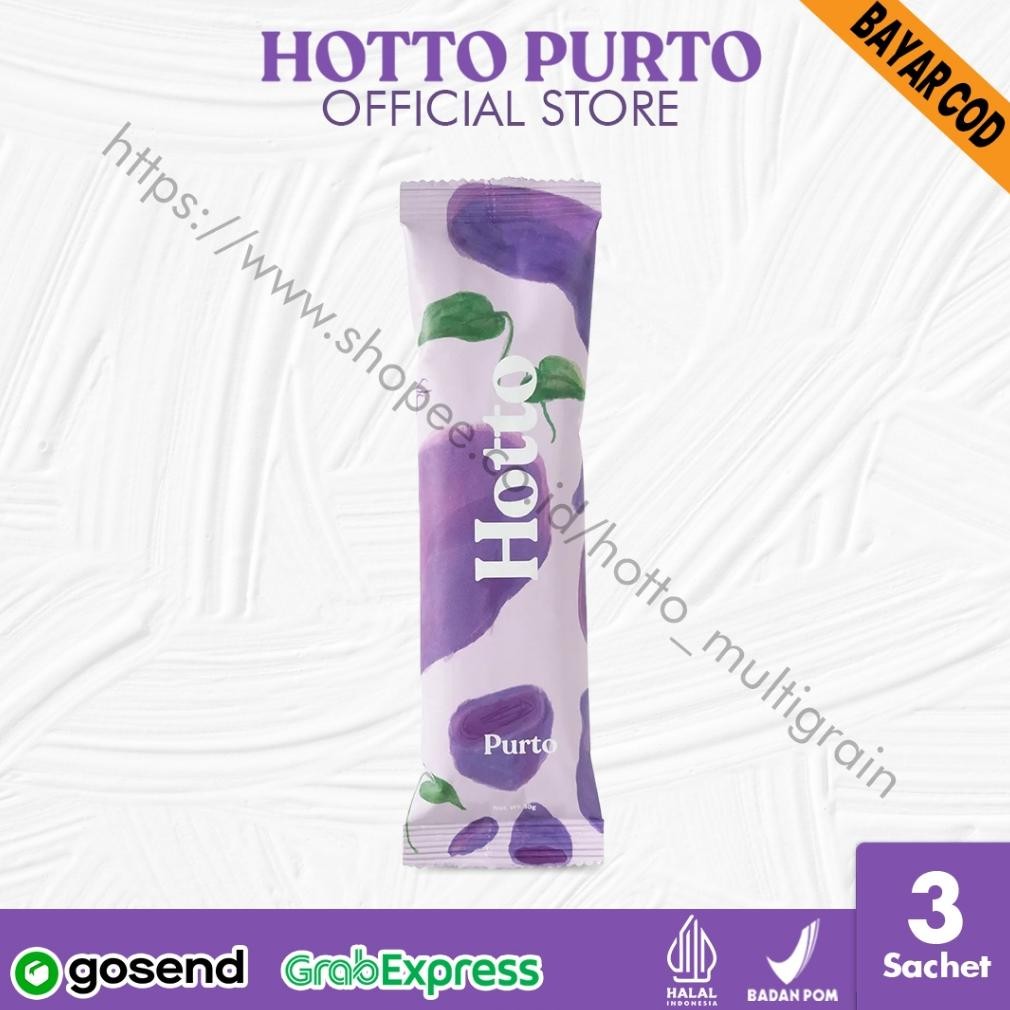 

Hotto Purto Multigrain with Purple Potato Ecer Sachet Hoto Official Store