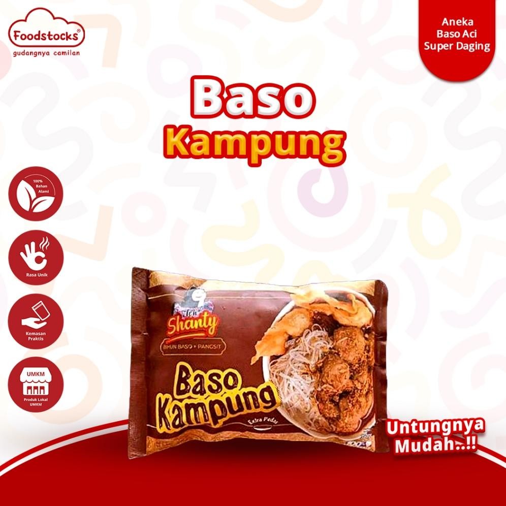 

Baso Kampung Teh Shanty Isian Beragam Tahan Lama