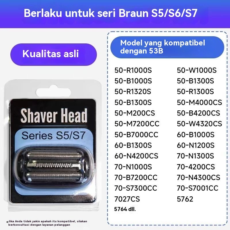 Universal Braun s5Shaver Head S5Cheetah53B Blade Net Blade Head Accessories