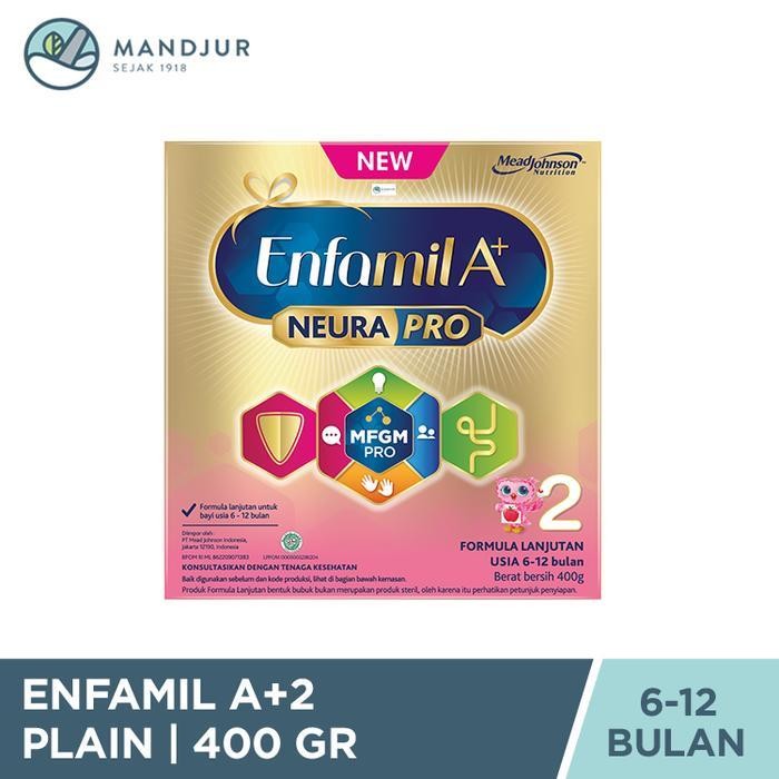 

Mb Enfamil A+2 400 Gram - Susu Formula Bayi 6-12 Bulan
