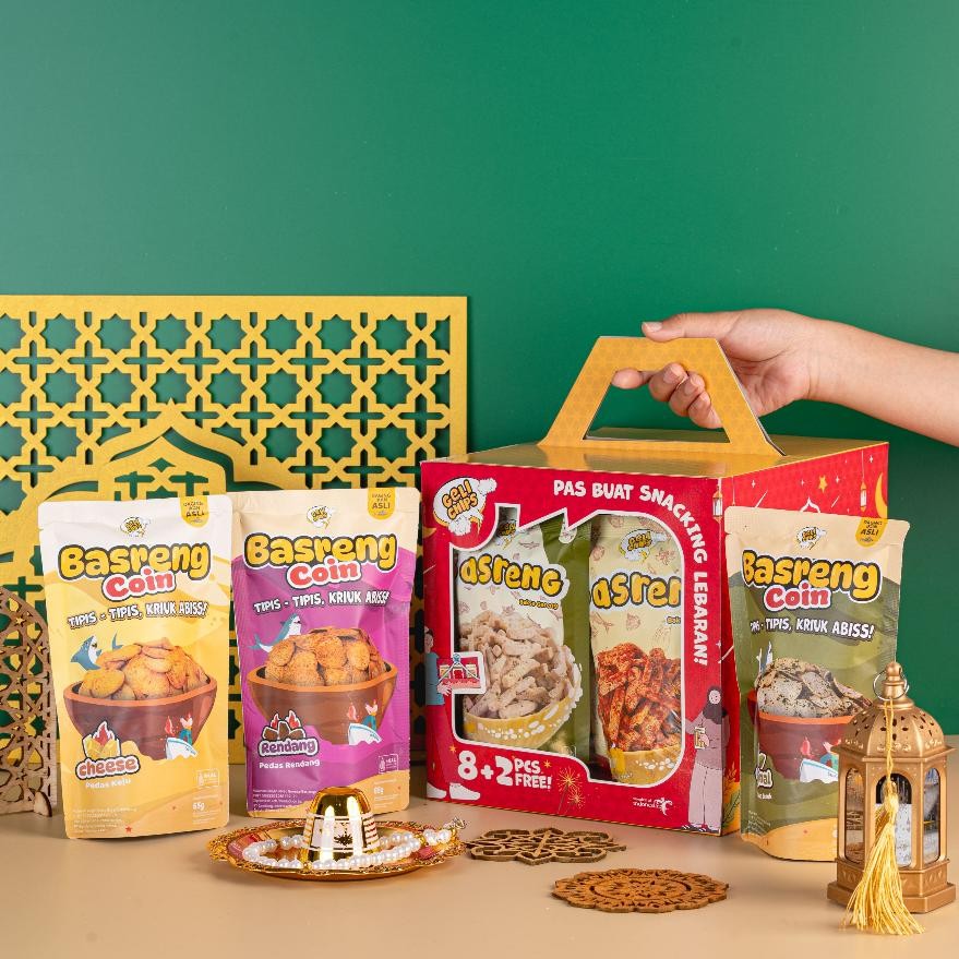 

ed-7 New Geli Chips - Hampers / Parcel Special Edisi Lebaran Cemilan Ringan (Free Hangtag) Viral Murah