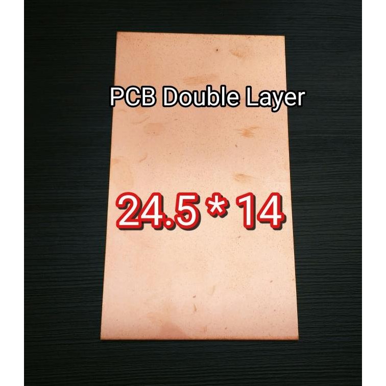 JH8 PCB Polos Double Layer Fiber FR4 Dobel
