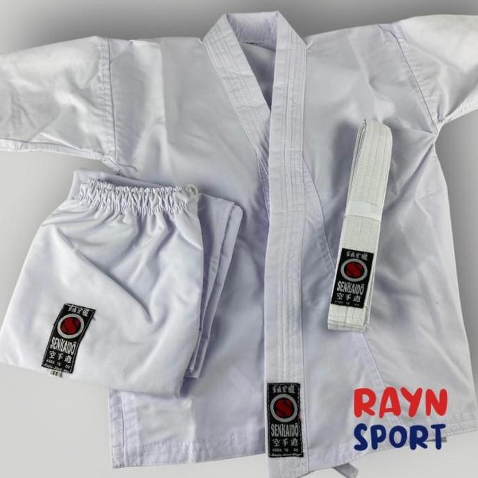 BAJU KARATE TEGI SENKAIDO SERAGAM PEMULA ORINAL