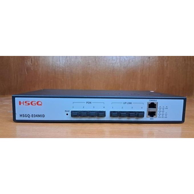 Olt Epon Mini Hsgq E04Mid - Hsgq E04Mid Olt Mini L2 1*Nms Port New Stok