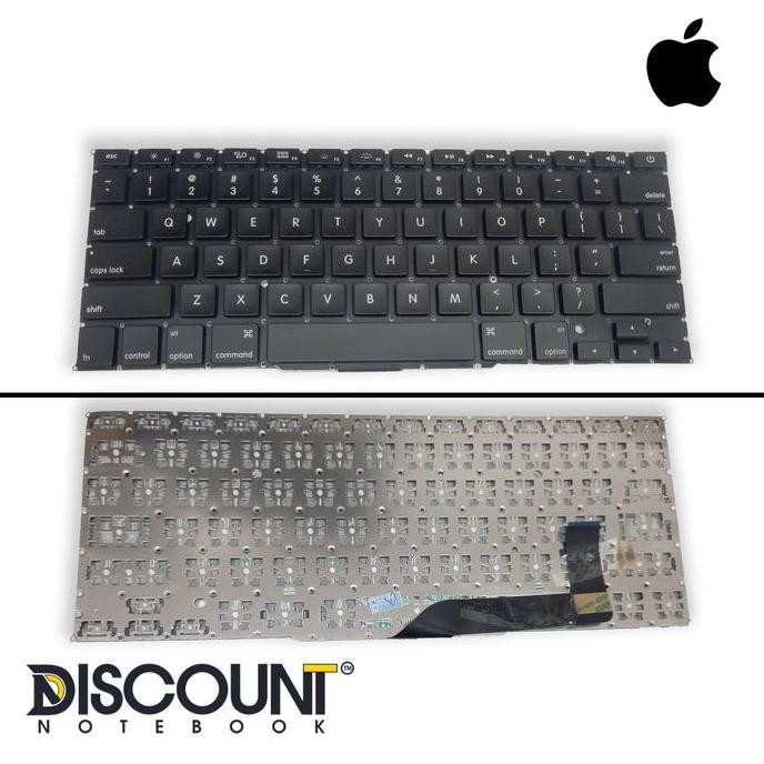 Keyboard Laptop Apple A1398- Black New Stok