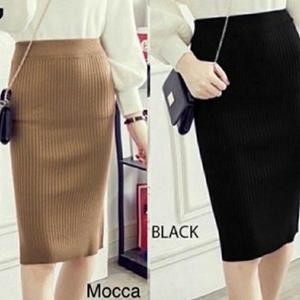 [] Rajut Jumbo Rok 7/8 Rajut Wanita / Rok Knit Rajut / Rok Tebal / Rok Oversize