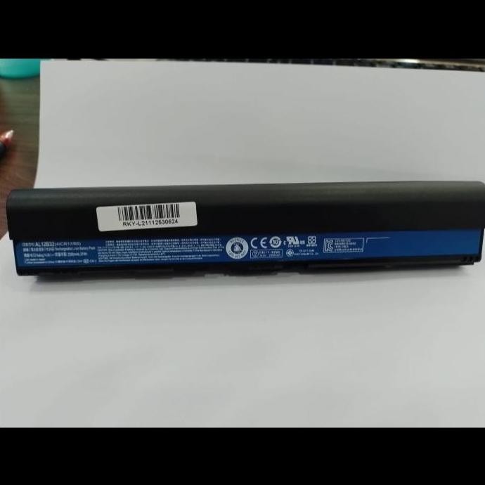 Baterai Baterai  Al12B32 Al12B72 Acer Aspire One 725 756 Ao725 New Stok