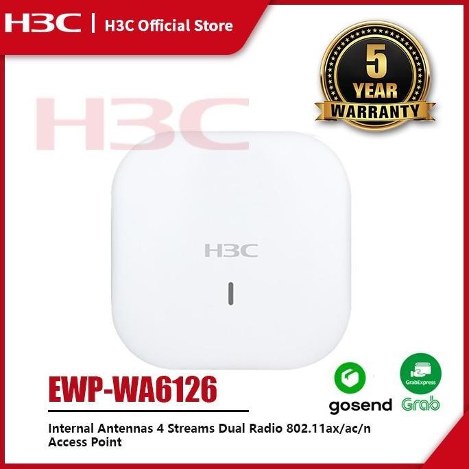H3C Wa6126 Wi-Fi 6 (802.11Ax) Indoor Wireless Ap Router New Generation Access Point New Stok