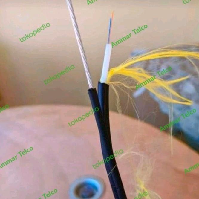 Kabel Fo 2 Core Fig 8 New Stok