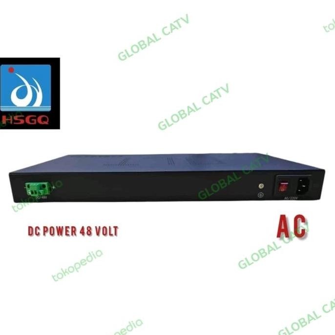 Olt Epon Hsgq 4 Port, 1Ge, Ac+ Dc Power Non Sfp New Stok