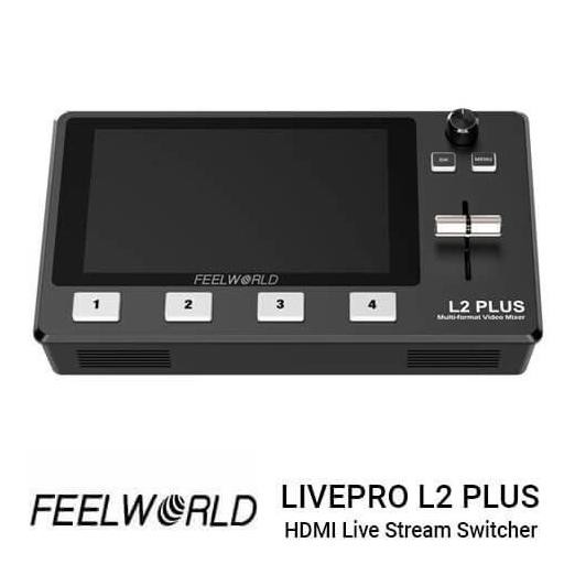 Feelworld Livepro L2 Plus Video Switcher 5.5" Ptz Chroma & Streaming New Stok