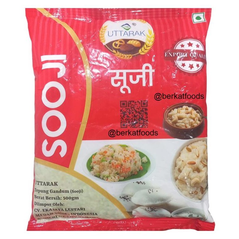 

Termantab] Sooji Uttarak / Suji India / Tepung Semolina / Samolina Flour / Samid