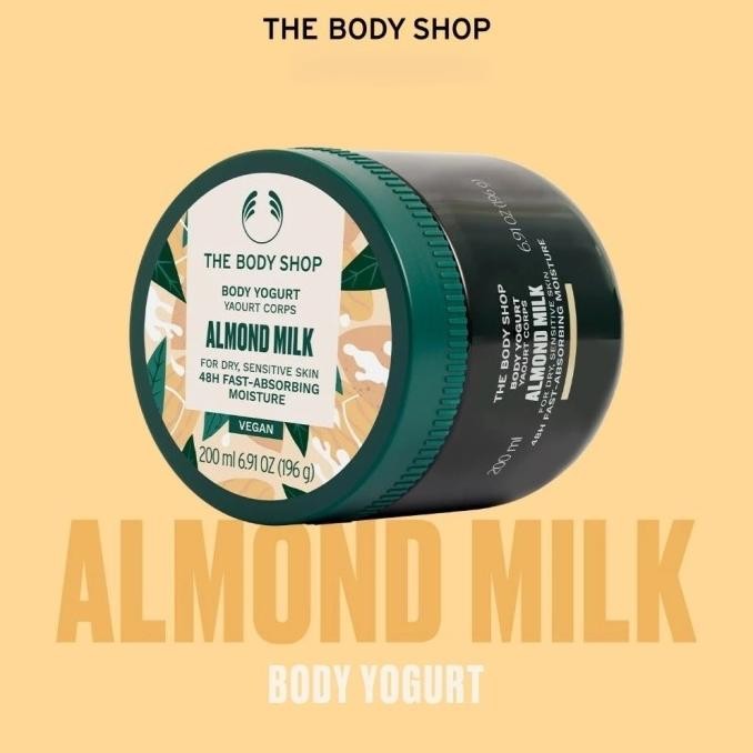 

the body shop almond milk & honey body yogurt 200ml termurah