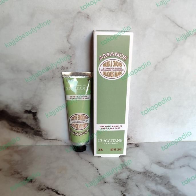 

loccitane almond delicious hand cream 30ml termurah