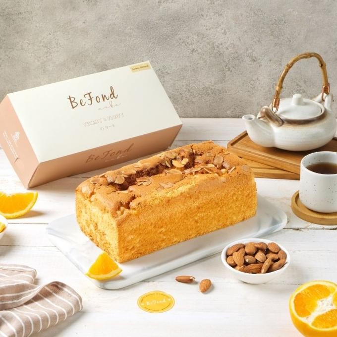 

sunkist almond - fluffy cake uk 10x20 cm termurah