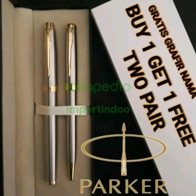 

Produk Baru!! pulpen mewah parker couple ballpoint&rollerball gratis grafir nama