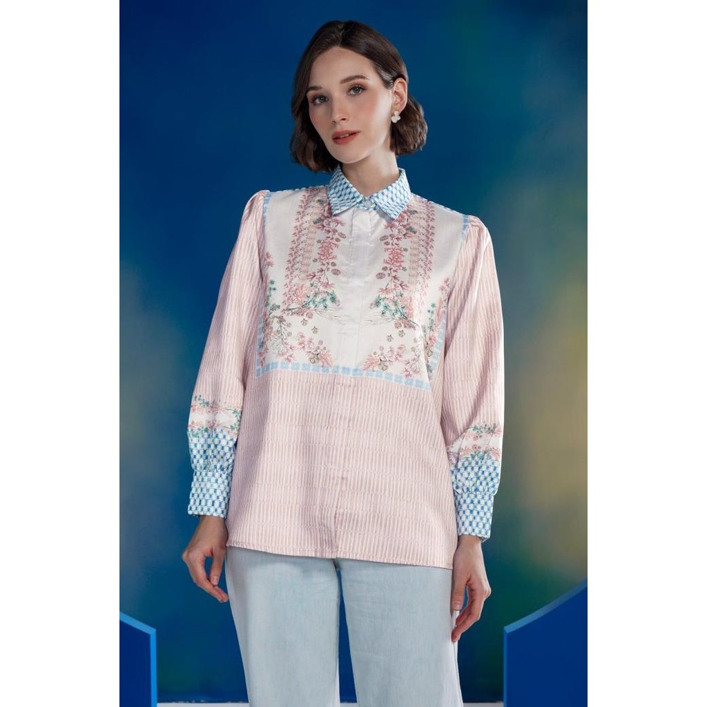 Benang Jarum - Coral Dreams Puffy Shirt - Jellyfish Best Quality