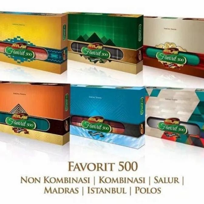 Sarung Atlas Favorit 500 Grosir