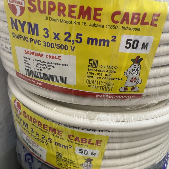 Nym 3x2.5 mm 50meter supreme