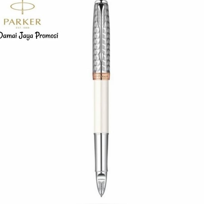 

Produk Baru!! Pulpen Parker Sonnet 11 Metal & Pearl Chrome Trim 5Th Mode RollerBall