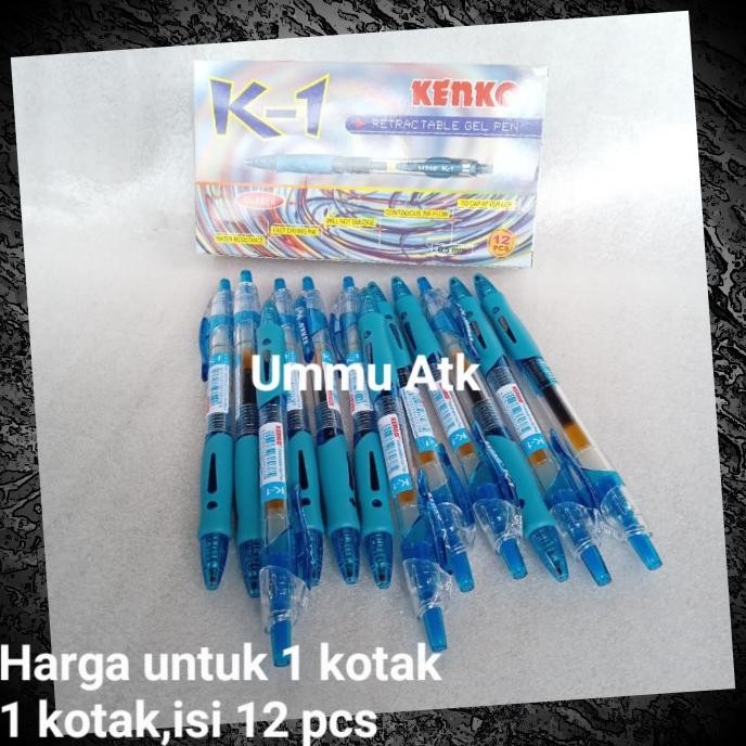 

Produk Baru!! Pulpen kenko K-1 isi 12 pena 0.5mm
