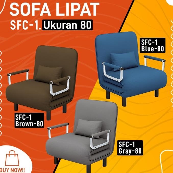 Sofa lipat single Sofa Lipat Tidur Bed Kursi Tamu Santai Minimalis MS