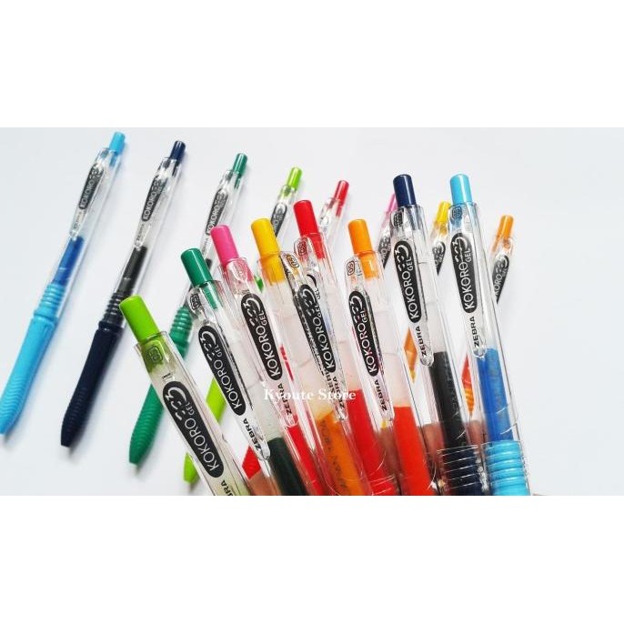 

Pulpen Gel Zebra Kokoro 0.5 Mm Macam Warna (Paket 8 Pcs) Stok Terbatas