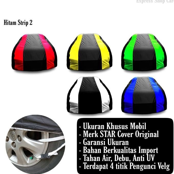 Sarung Mobil ESCUDO NOMADE Strip 2 WARNA Body Cover Escudo Nomade Terlaris