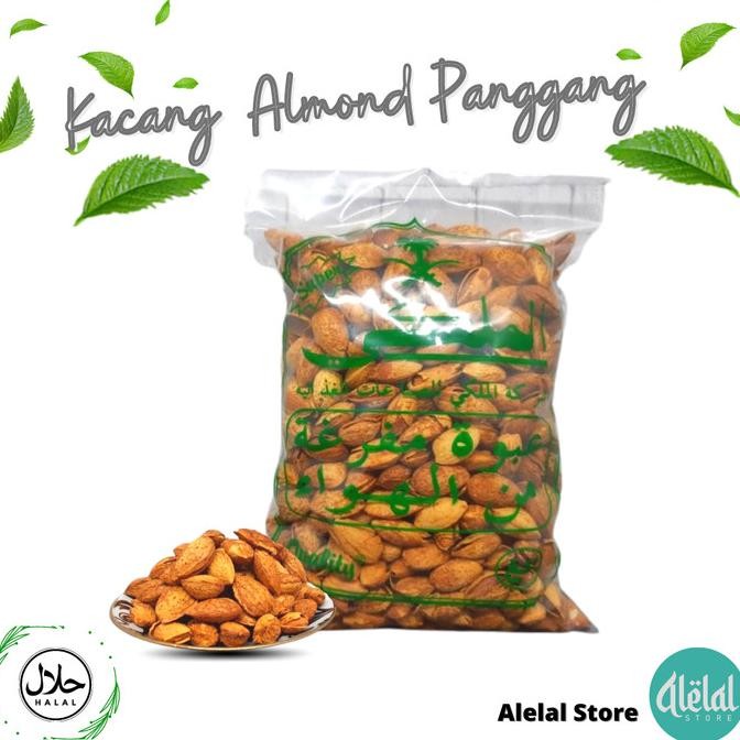 

kacang almond 500gr / almond / kacang / almond panggang / oleh oleh termurah