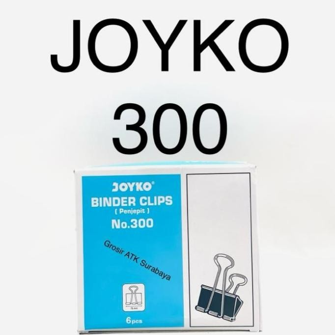 

sale! binder clip / klip kertas / penjepit kertas joyko 300