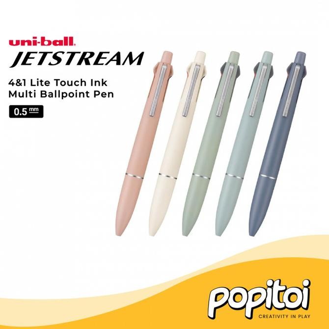 

Uniball Jetstream 4&1 Lite Touch Ink Multi Ballpoint Pen 0.5 Mm Pulpen Warna Warni Uni Ball Stok Terbatas
