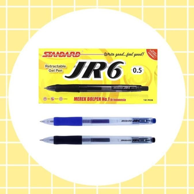

Pulpen Standard Jr6 0,5Mm / Ballpoint Standard (12 Pcs) Stok Terbatas