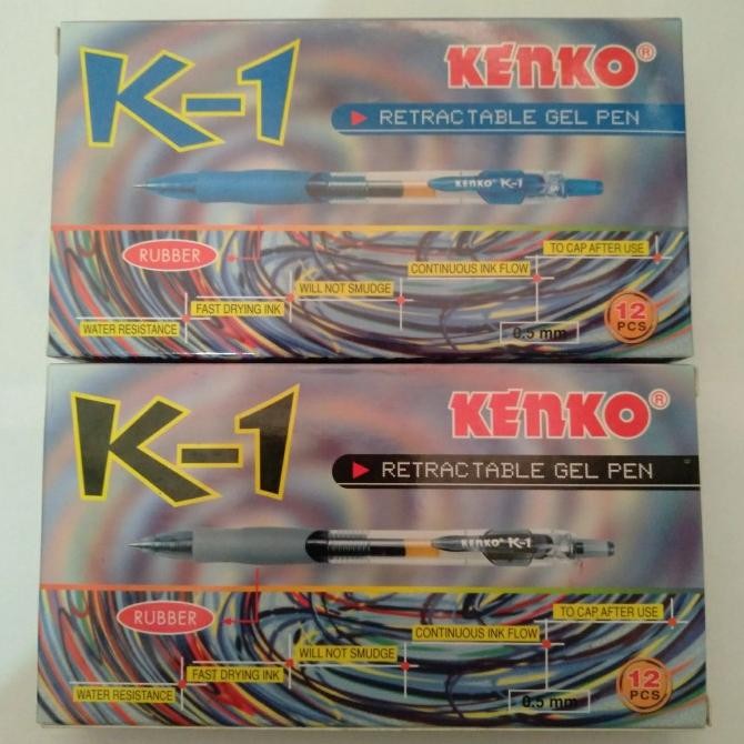 

Pulpen Gel Kenko K1 / Pack Stok Terbatas