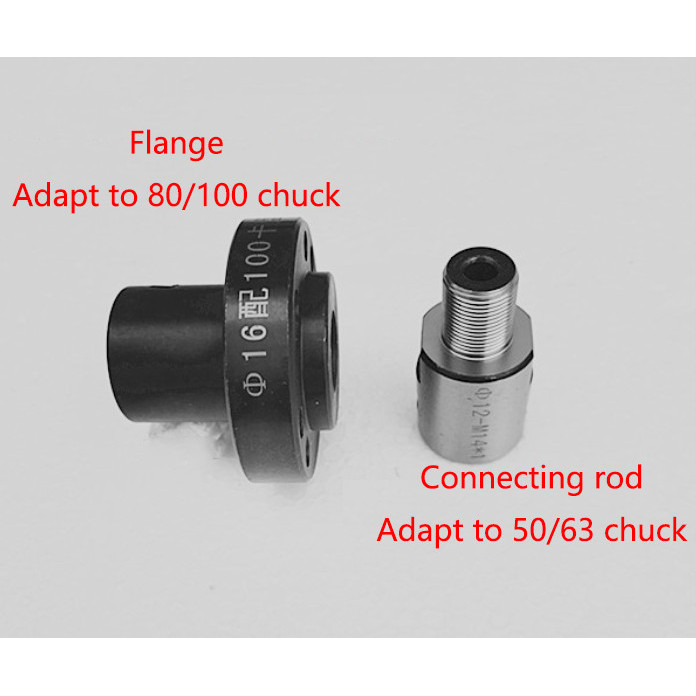 SUITABLE FOR K01 K02-50 63 80 100 CHUCK DIY WOODWORKING LATHE CHUCK FLANGE CONNECTING ROD DIAMETER 1