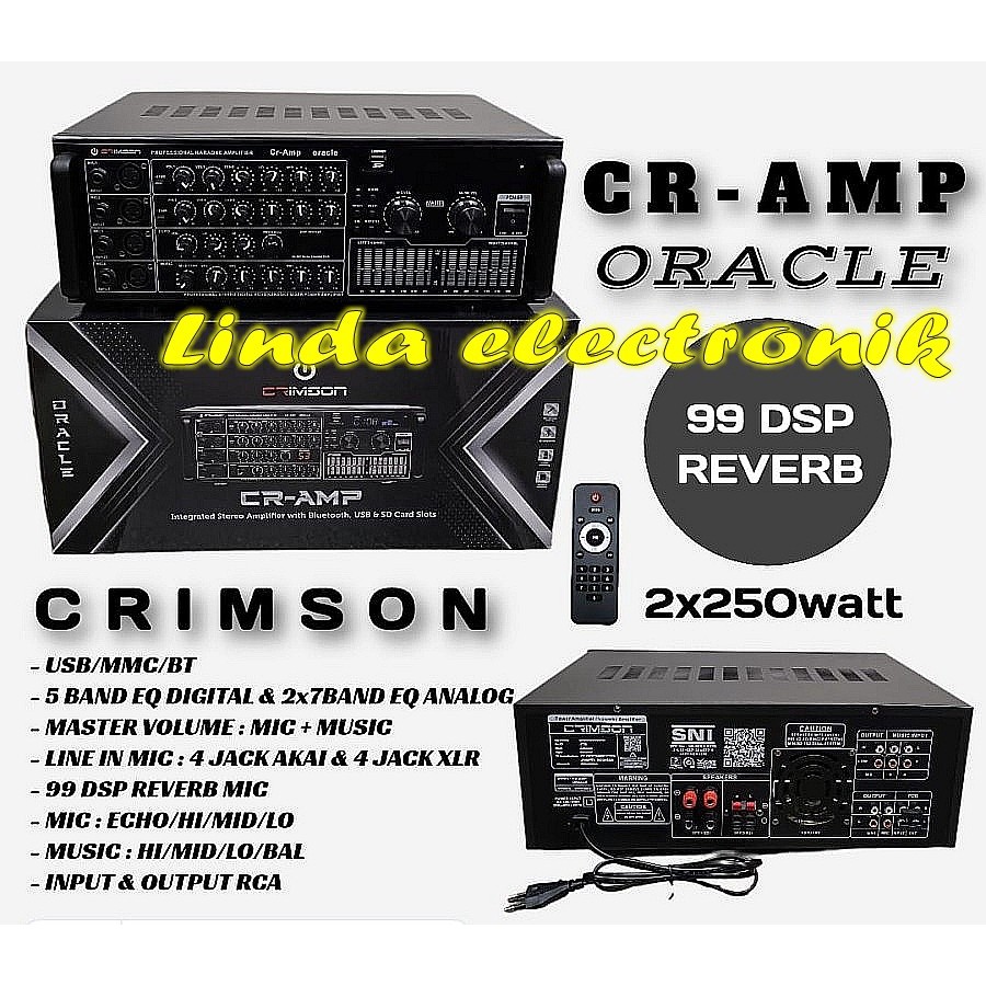 Amplifier Crimson CR AMP Oracle Original 99 DSP Reverb