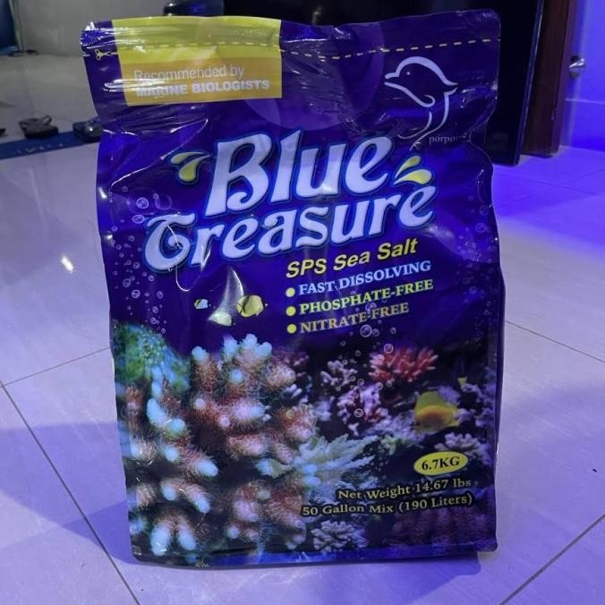 

Premium Blue Treasure Salt 6.7Kg Garam Asw Marine Reef High Quality