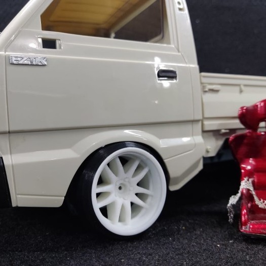 Murah VELG WPL D12 RING 17, VELG RC 1:10 1:12 HEX 5MM PREMIUM Non COD