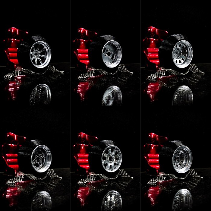 Murah VELG WPL D12 RING 14, VELG RC 1:10 1:12 HEX 5MM PREMIUM Non COD