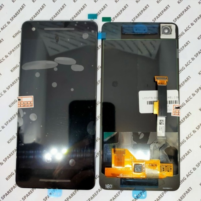 LCD TOUCHSCREEN GOOGLE PIXEL 2 BLACK ORIGINAL