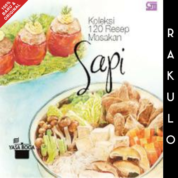 KHUSUS GRAB Buku Koleksi 120 Resep Masakan Sapi by Yasa Boga Gramedia